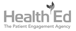 HEALTH ED THE PATIENT ENGAGEMENT AGENCY logo