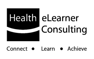 HEALTH ELEARNER CONSULTING CONNECT · LEARN · ACHIEVE logo