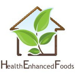 HEALTH ENHANCED FOODS logo