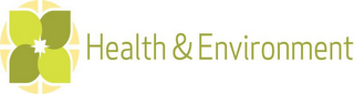 HEALTH & ENVIRONMENT logo