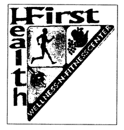 HEALTH FIRST WELLNESS N FITNESS CENTER logo