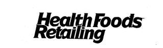 HEALTH FOODS RETAILING logo