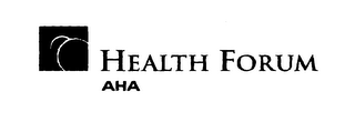 HEALTH FORUM AHA logo