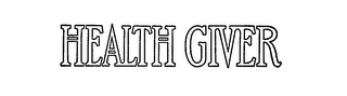 HEALTH GIVER logo