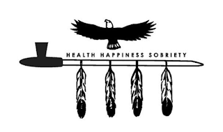 HEALTH HAPPINESS SOBRIETY logo