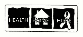 HEALTH HOME HOPE logo