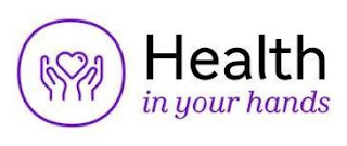 HEALTH IN YOUR HANDS logo