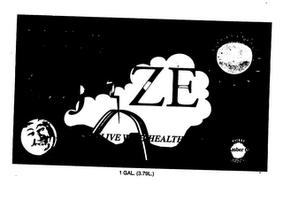 HEALTH JIZE ALL NATURAL COME ALIVE WITHHEALTH JIZE! THE MOON SAYS "A CUP MORNING AND NIGHT" A FINE PRODUCT BY "HEALTH MAX" INC. QUALITY BY AMBER GLASS PROTECTED logo