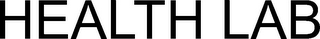 HEALTH LAB logo