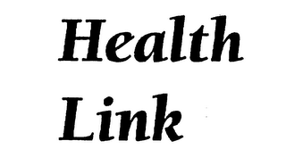 HEALTH LINK logo