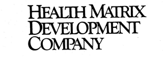 HEALTH MATRIX DEVELOPMENT COMPANY logo