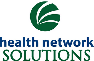 HEALTH NETWORK SOLUTIONS logo
