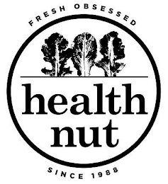 HEALTH NUT FRESH OBSESSED SINCE 1988 logo