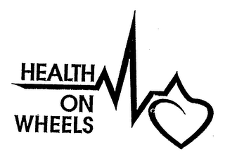 HEALTH ON WHEELS logo