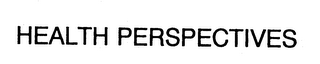 HEALTH PERSPECTIVES logo