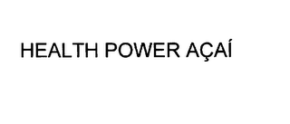 HEALTH POWER ACAI logo