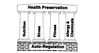 HEALTH PRESERVATION AUTO-REGULATION NUTRITION STRESS FITNESS ALLERGY & CHEMICALS logo