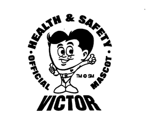 HEALTH & SAFETY OFFICIAL MASCOT VICTOR logo