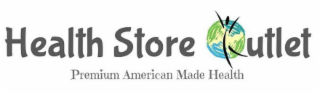 HEALTH STORE OUTLET PREMIUM AMERICAN MADE HEALTH logo