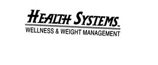 HEALTH SYSTEMS WELLNESS & WEIGHT MANAGEMENT logo