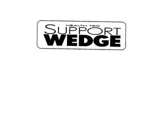 HEALTH TEC SUPPORT WEDGE logo