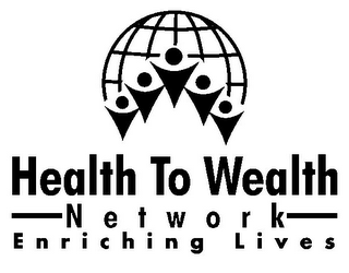 HEALTH TO WEALTH NETWORK ENRICHING LIVES logo