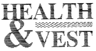 HEALTH & VEST logo