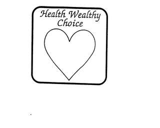 HEALTH WEALTHY CHOICE logo