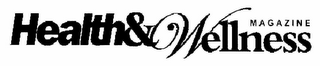 HEALTH & WELLNESS MAGAZINE logo