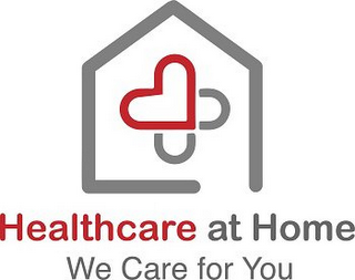 HEALTHCARE AT HOME, WE CARE FOR YOU logo