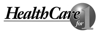 HEALTHCARE FOR 1 logo