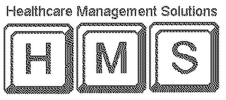HEALTHCARE MANAGEMENT SOLUTIONS HMS logo