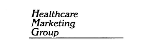HEALTHCARE MARKETING GROUP logo