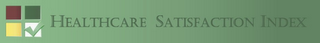 HEALTHCARE SATISFACTION INDEX logo