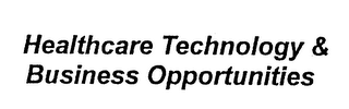 HEALTHCARE TECHNOLOGY & BUSINESS OPPORTUNITIES logo