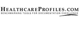 HEALTHCAREPROFILES.COM BENCHMARKING TOOLS FOR DOCUMENTATION EXCELLENCE logo
