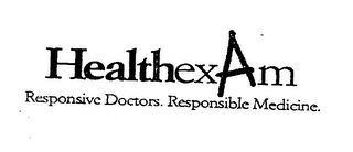HEALTHEXAM RESPONSIVE DOCTORS.RESPONSIBLE MEDICINE. logo