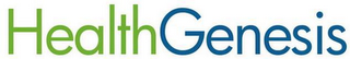 HEALTHGENESIS logo