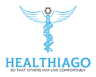 HEALTHIAGO SO THAT OTHERS MAY LIVE COMFORTABLY logo