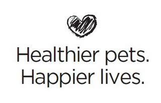 HEALTHIER PETS. HAPPIER LIVES. logo