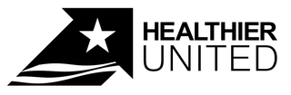 HEALTHIER UNITED logo