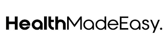HEALTHMADEEASY. logo