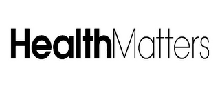 HEALTHMATTERS logo