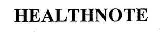 HEALTHNOTE logo