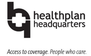 HEALTHPLAN HEADQUARTERS ACCESS TO COVERAGE FROM PEOPLE WHO CARE logo