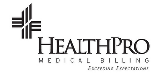 HEALTHPRO MEDICAL BILLING EXCEEDING EXPECTATIONS logo
