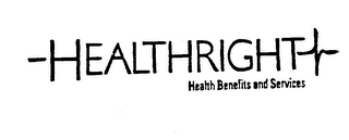 HEALTHRIGHT HEALTH BENEFITS AND SERVICES logo