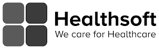 HEALTHSOFT WE CARE FOR HEALTHCARE logo