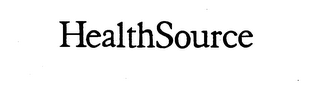 HEALTHSOURCE logo