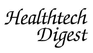 HEALTHTECH DIGEST logo